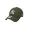New Era Junior pet 9Forty NY olijfgroen/wit