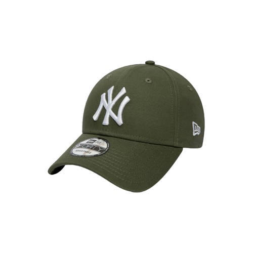 New Era Junior pet 9Forty NY olijfgroen/wit afbeelding