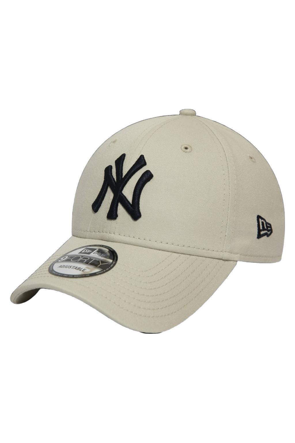 New Era Senior pet 9Forty NY zand/zwart