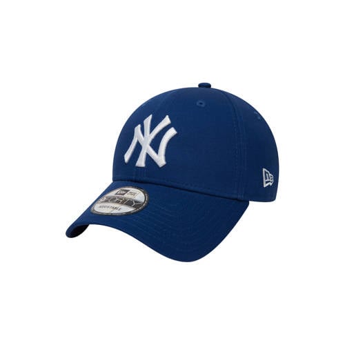 New Era Senior pet 9Forty NY blauw/wit afbeelding