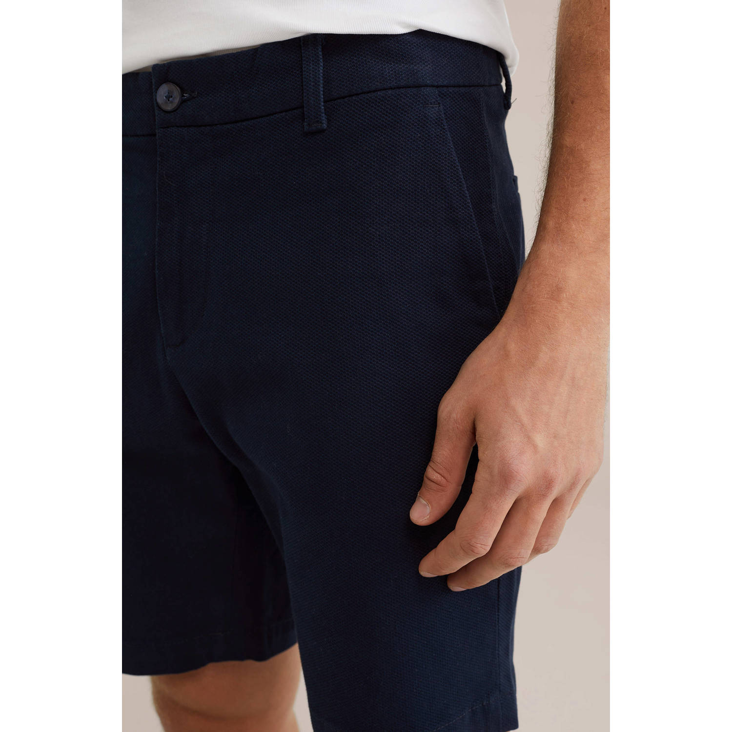 WE Fashion regular fit short heavy blue