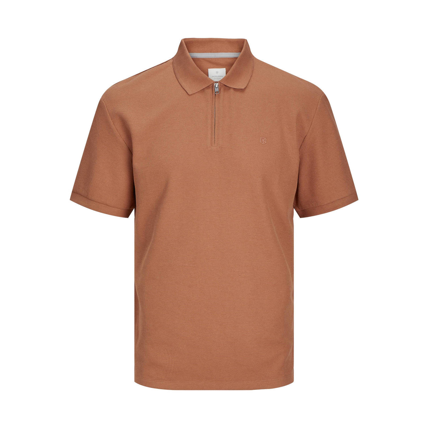 JACK & JONES PREMIUM polo JPRCCJOHNNY met logo sunburn