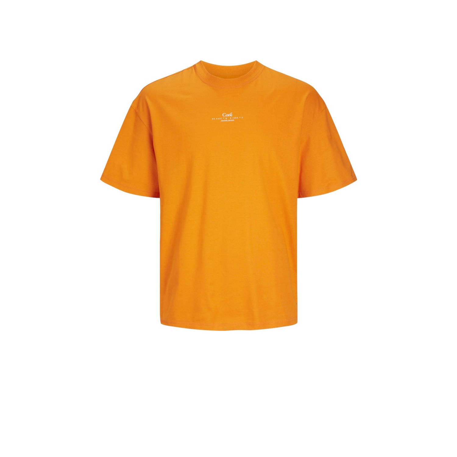 JACK & JONES CORE oversized T-shirt JCOAUSTIN oranje