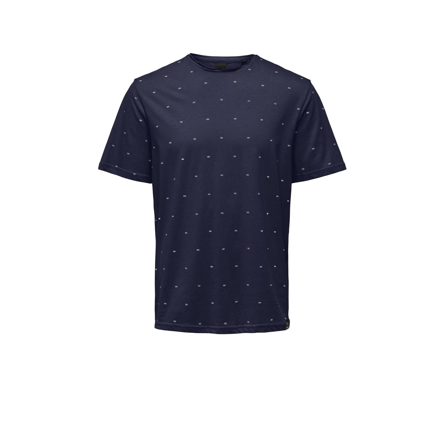 ONLY & SONS T-shirt ONSMYRON met all over print navy blazer