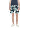 QS regular fit short met all over print bl