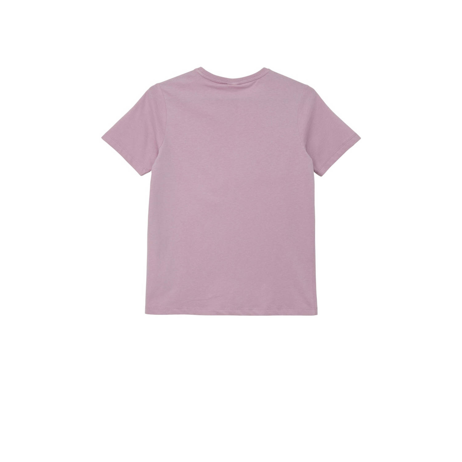 s.Oliver T-shirt met printopdruk lila