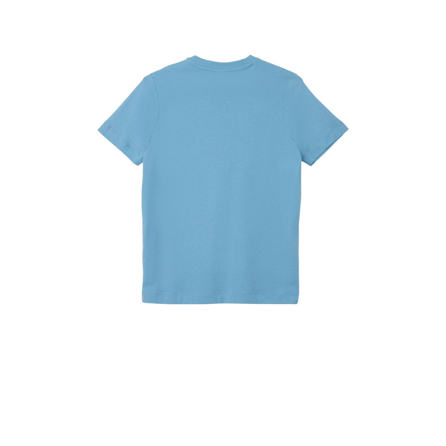 s.Oliver T-shirt met printopdruk blauw