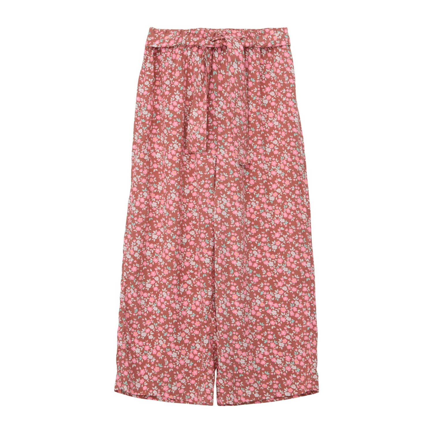 S.Oliver gebloemde broek rood Meisjes Viscose Bloemen 140