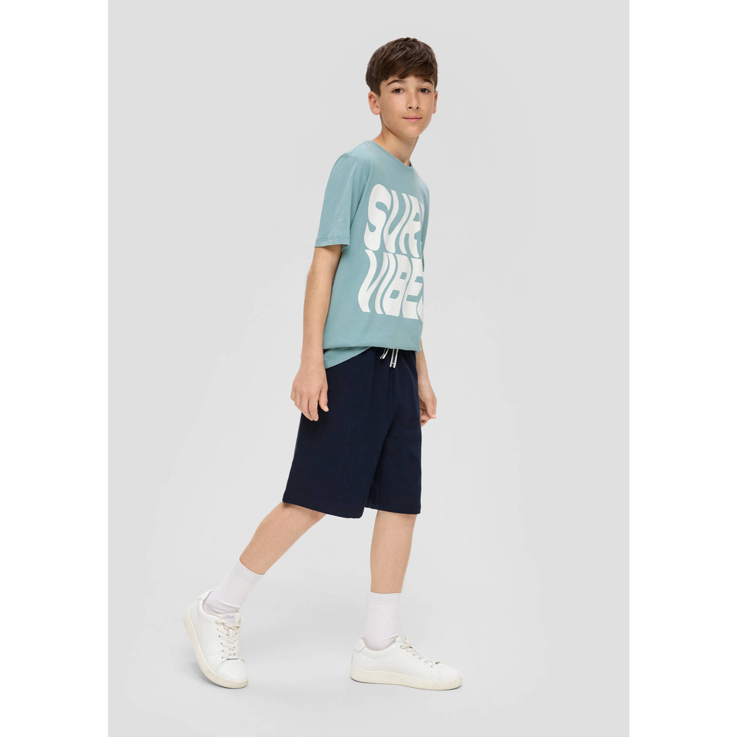 s.Oliver sweatshort donkerblauw