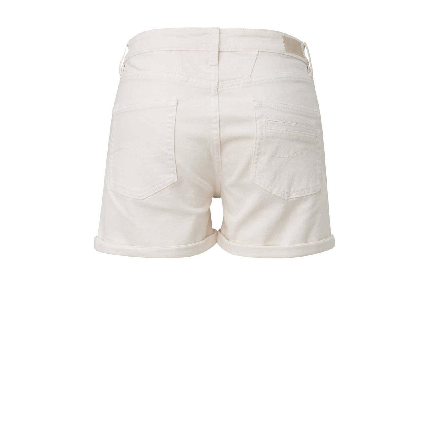 Q S by s.Oliver skinny denim short ecru