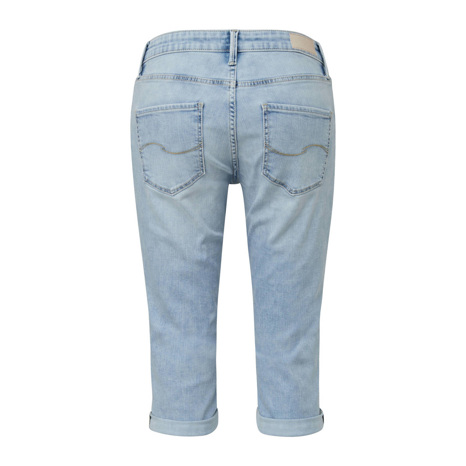 Q S by s.Oliver skinny broek light blue denim