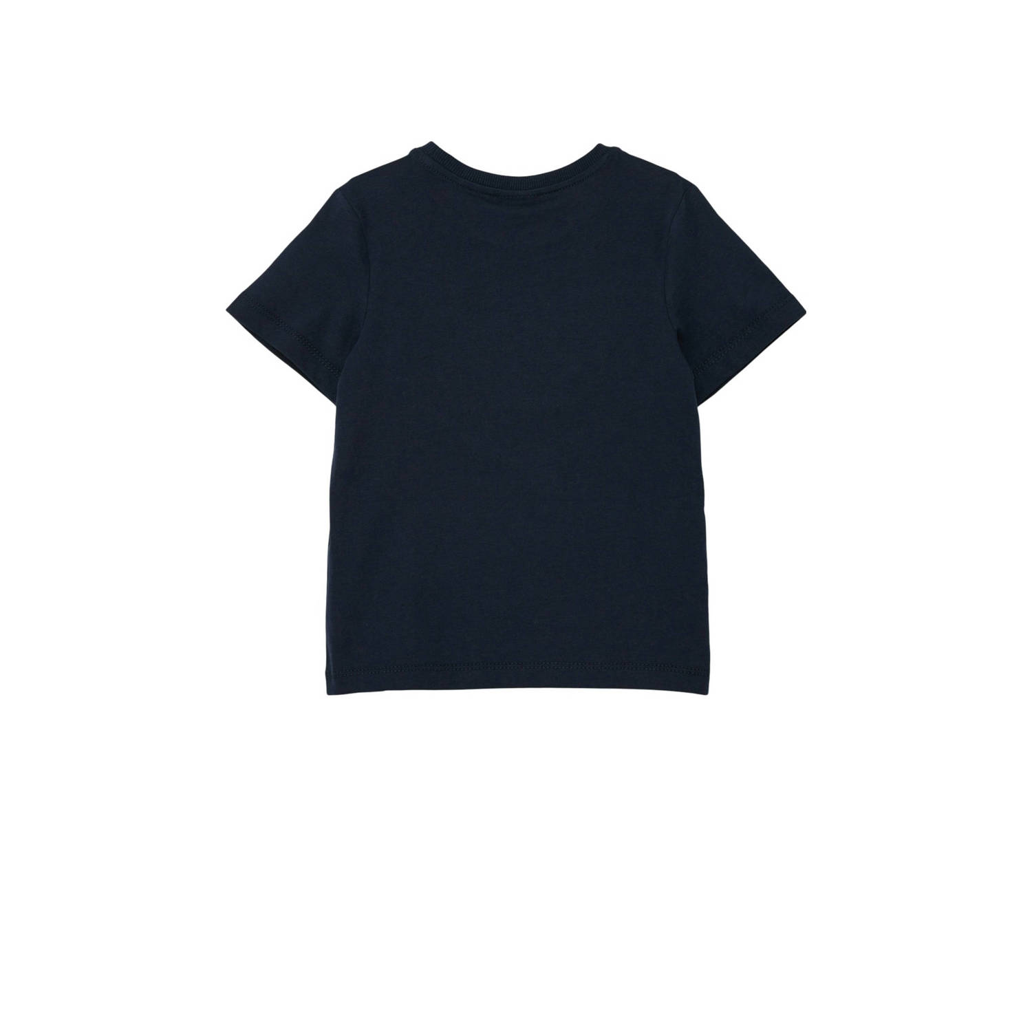 s.Oliver T-shirt met printopdruk donkerblauw