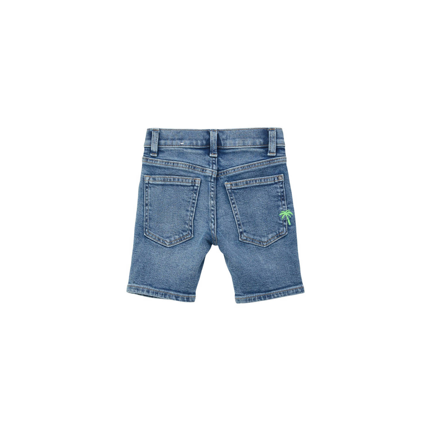 s.Oliver denim short medium blue denim