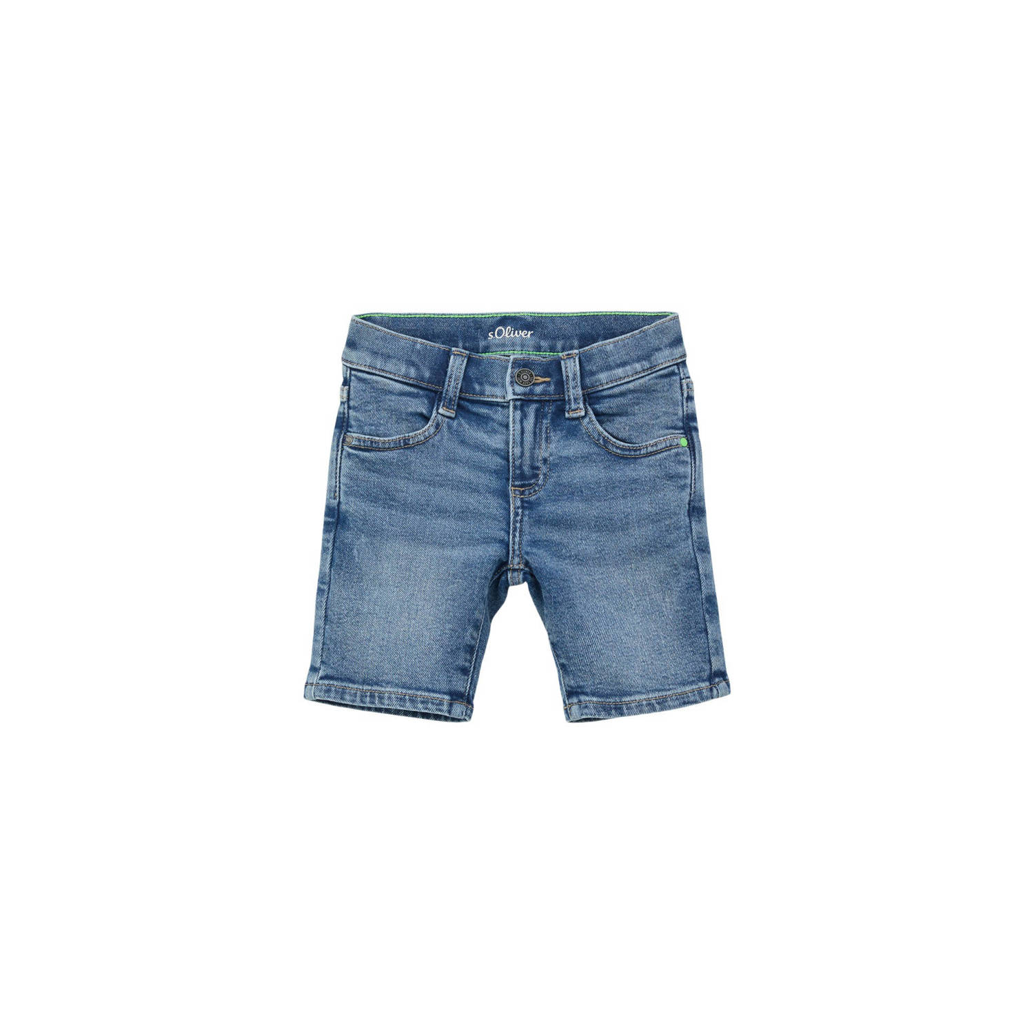 s.Oliver denim short medium blue denim