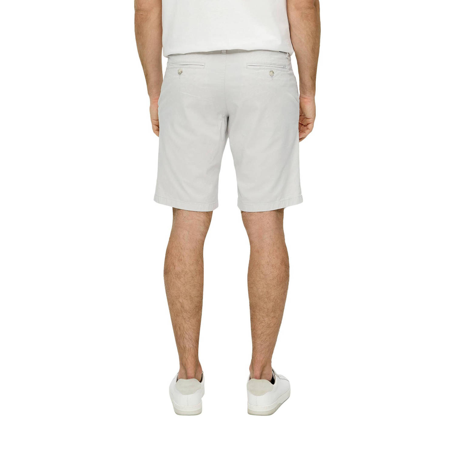 s.Oliver regular fit short grijs