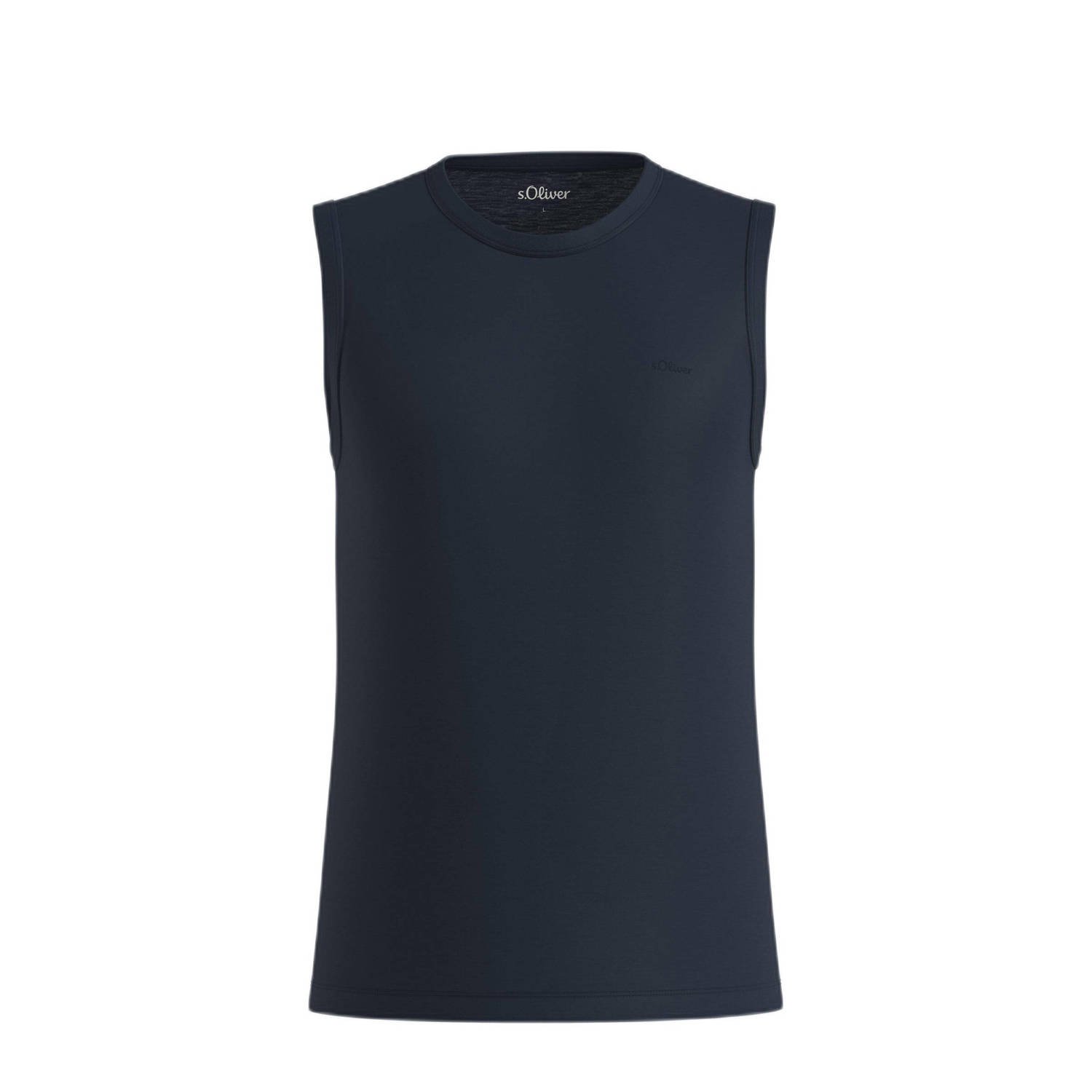 S.Oliver T-shirt blauw zwart