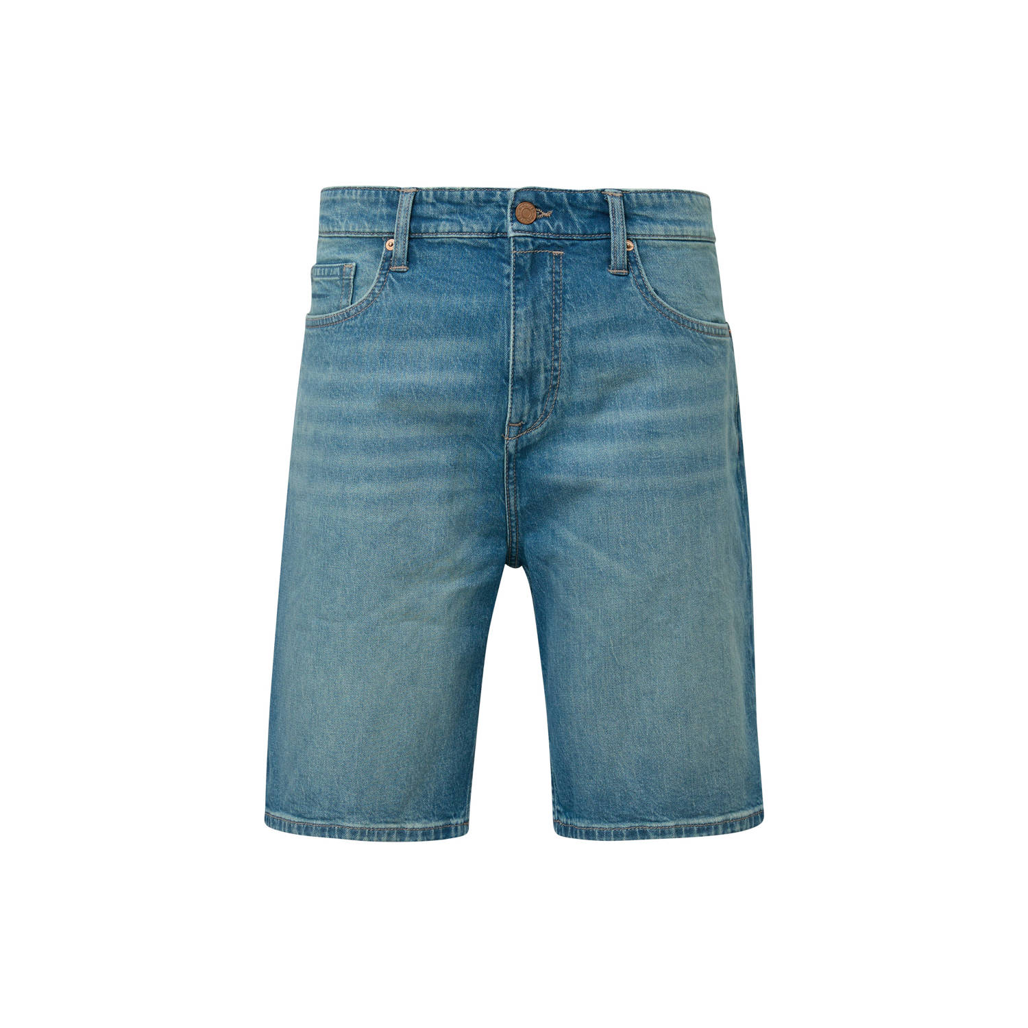 S.Oliver regular fit short blauw