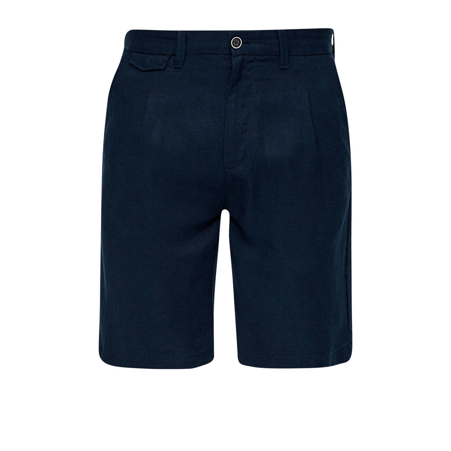 S.Oliver regular fit short blauw zwart