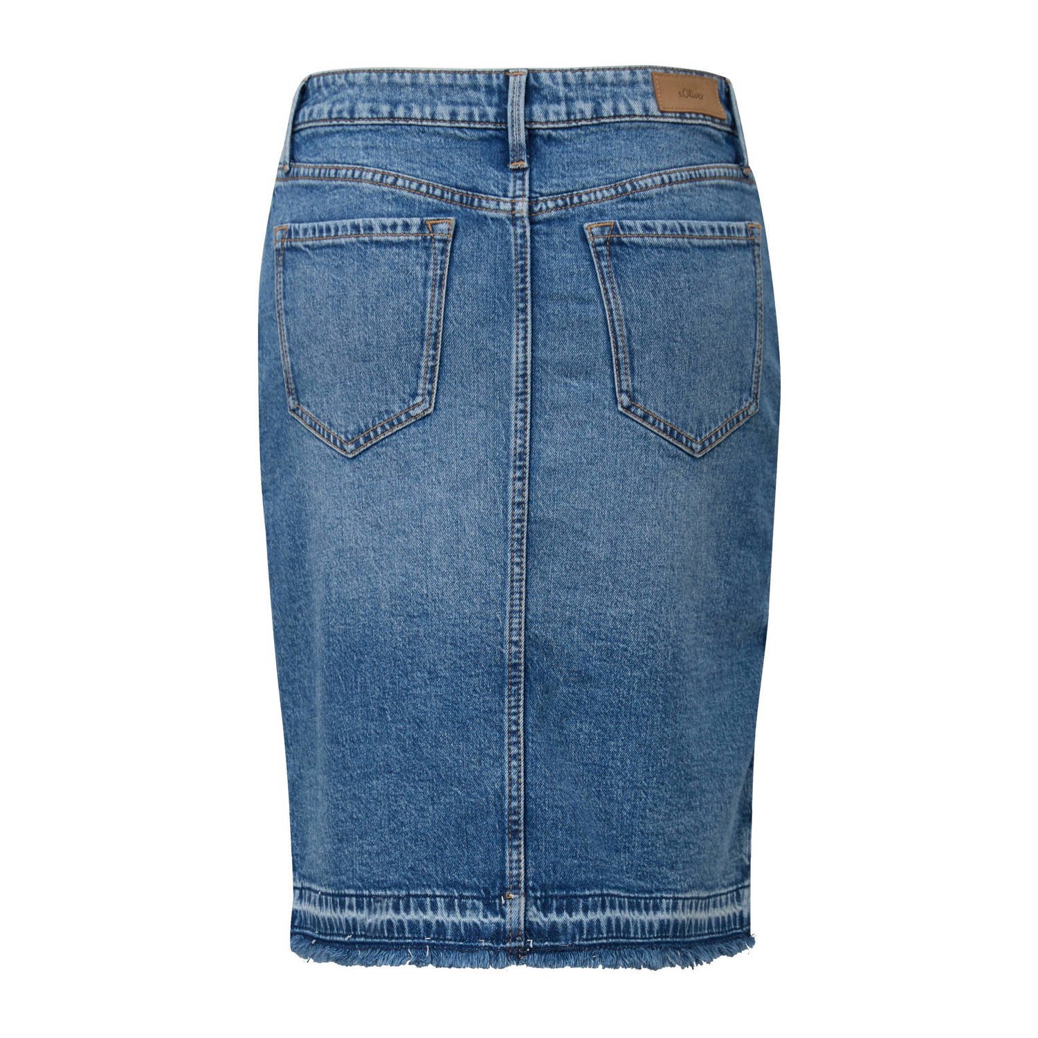 s.Oliver spijkerrok medium blue denim