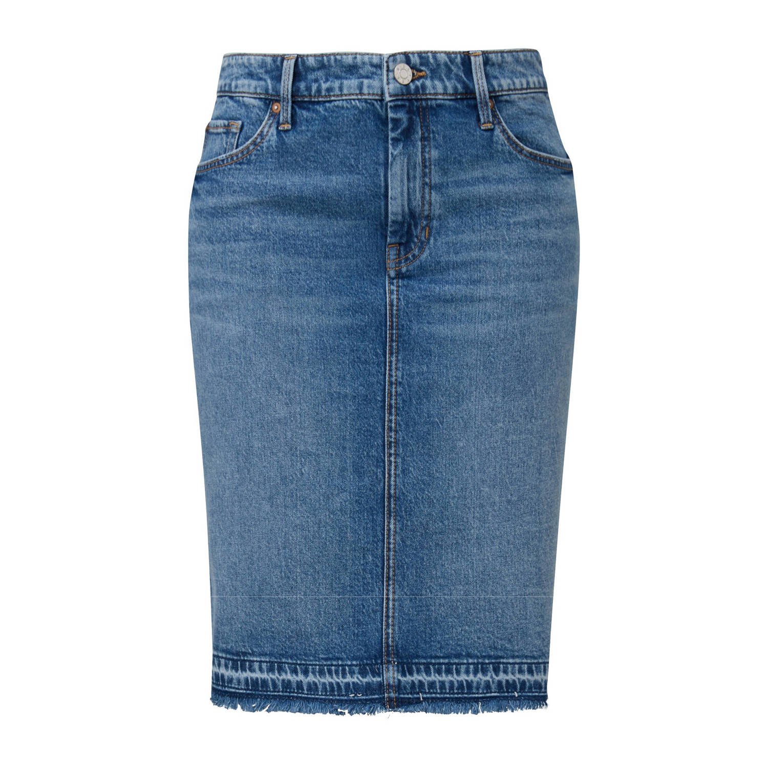 S.Oliver spijkerrok medium blue denim