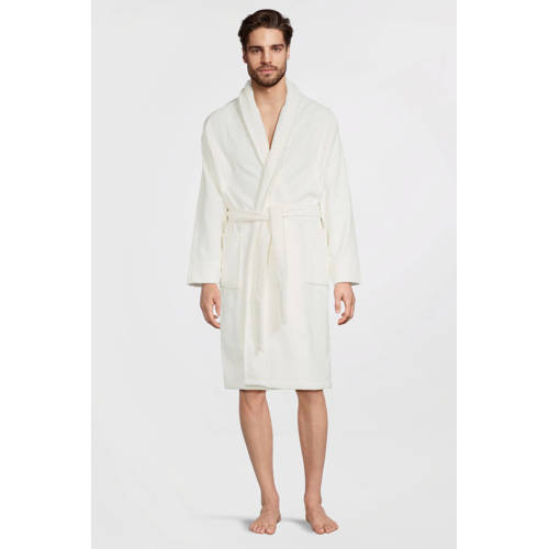 NOUS Living heren badstof badjas offwhite afbeelding