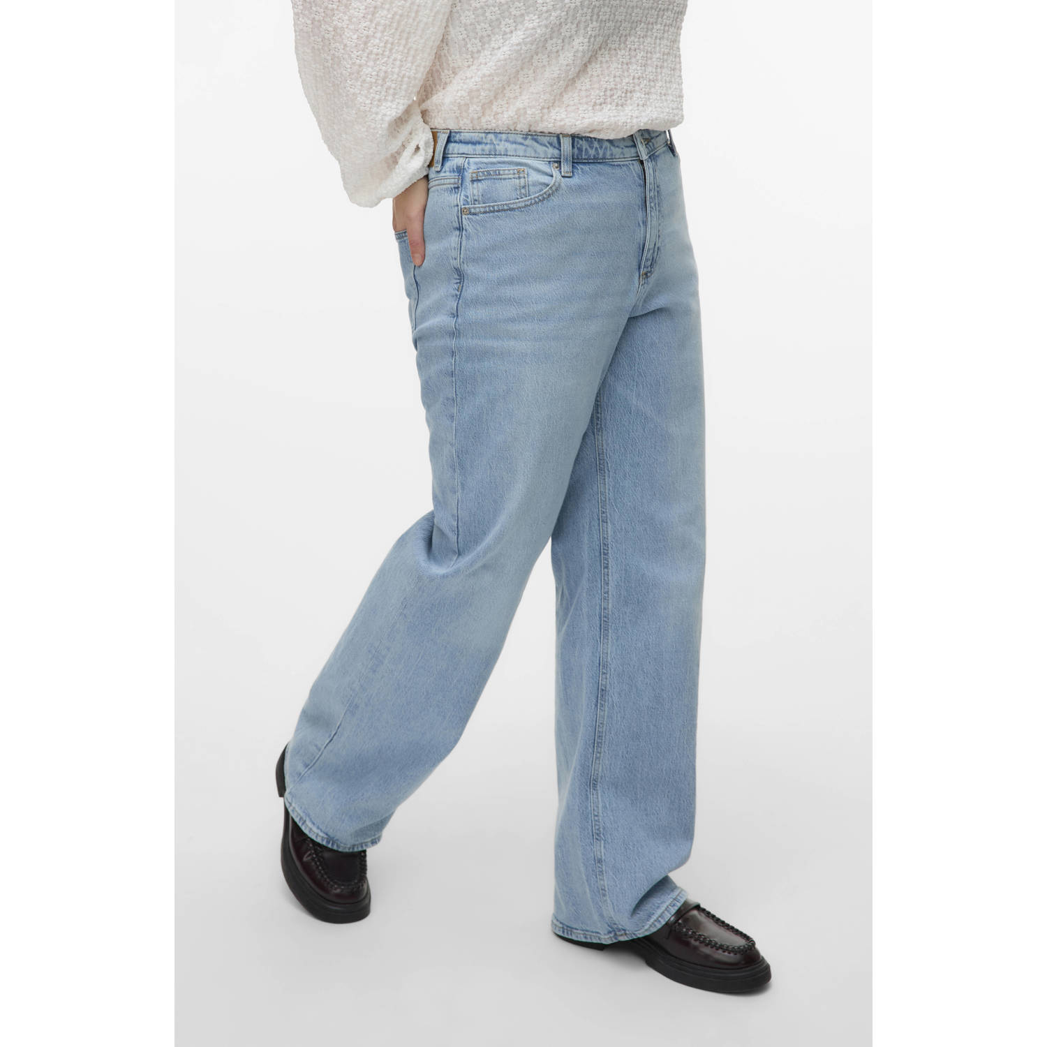 Vero Moda Curve High-waist jeans VMCTESSA HR WIDE J RA339 GA CUR NOOS