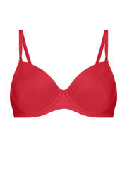 thumbnail: Hunkemöller niet-voorgevormde beugel bikinitop Luxe rood