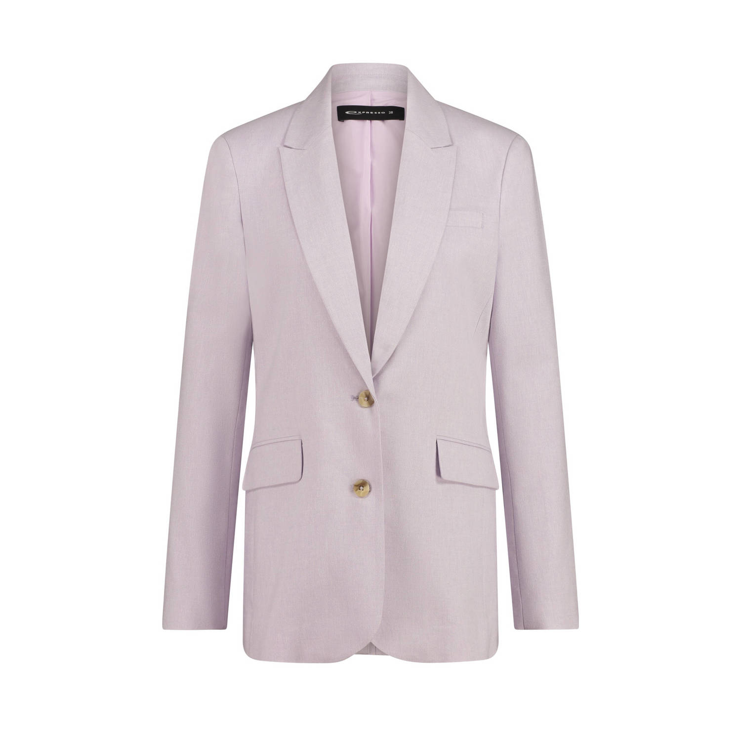 Expresso rechtvallende blazer lila