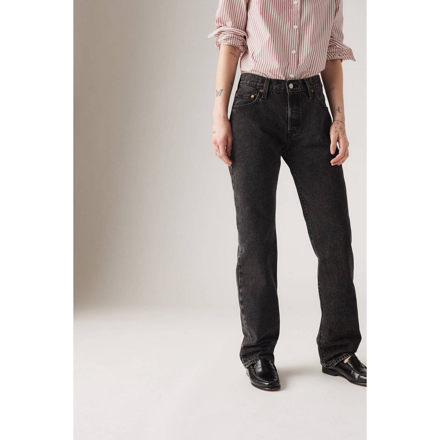 Levi's 501 90S STITCH SCHOOL straight leg jeans
