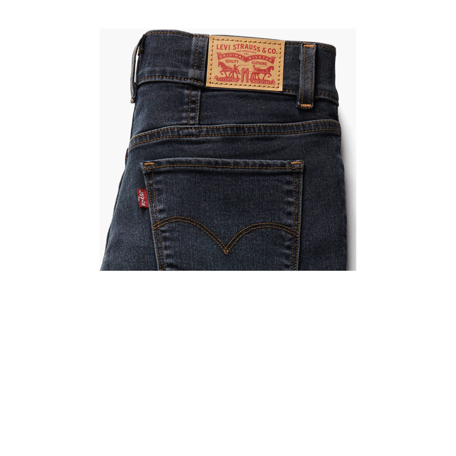 Levi's high waist skinny jeans medium blue denim