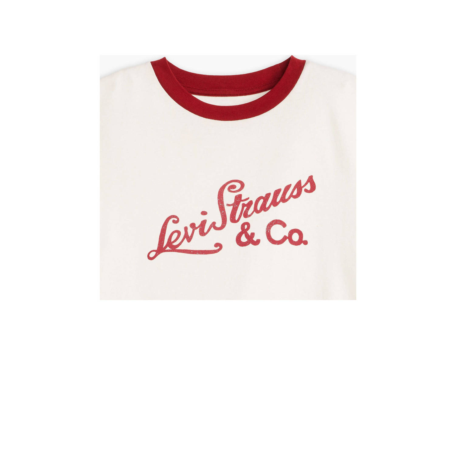 Levi's T-shirt met logo