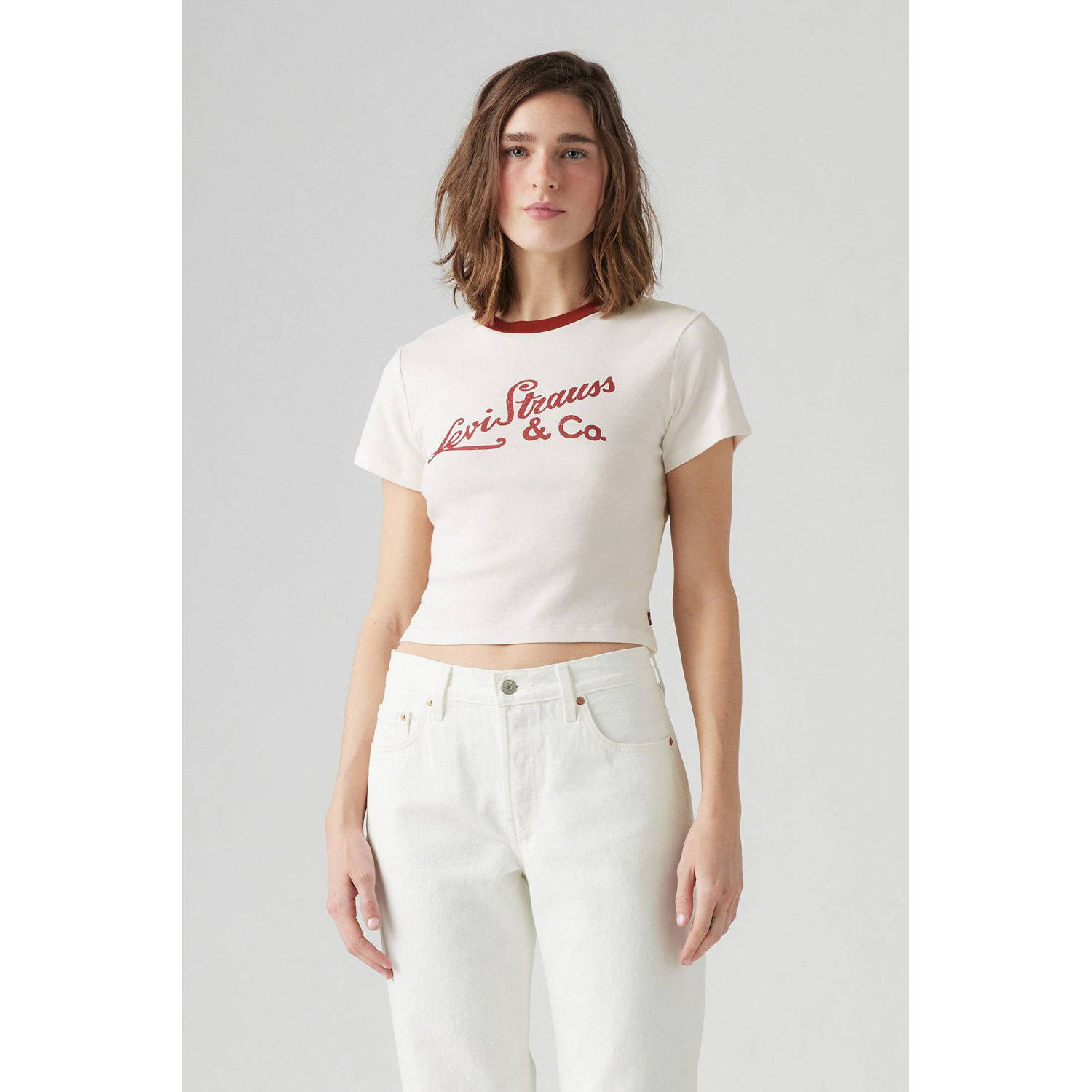 Levi's T-shirt met logo