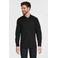 Anytime slim fit poplin overhemd zwart