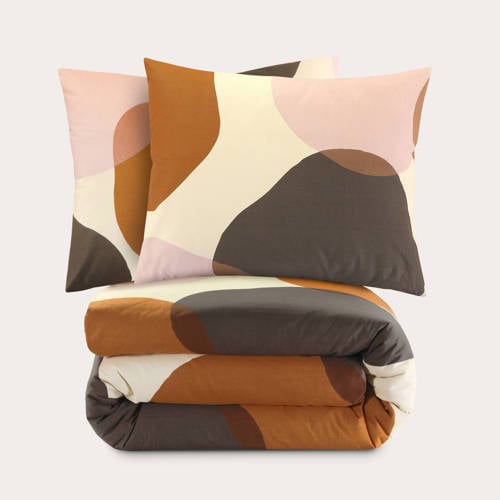 NOUS Living katoenen dekbedovertrek lits-jumeaux (240x220 cm) afbeelding