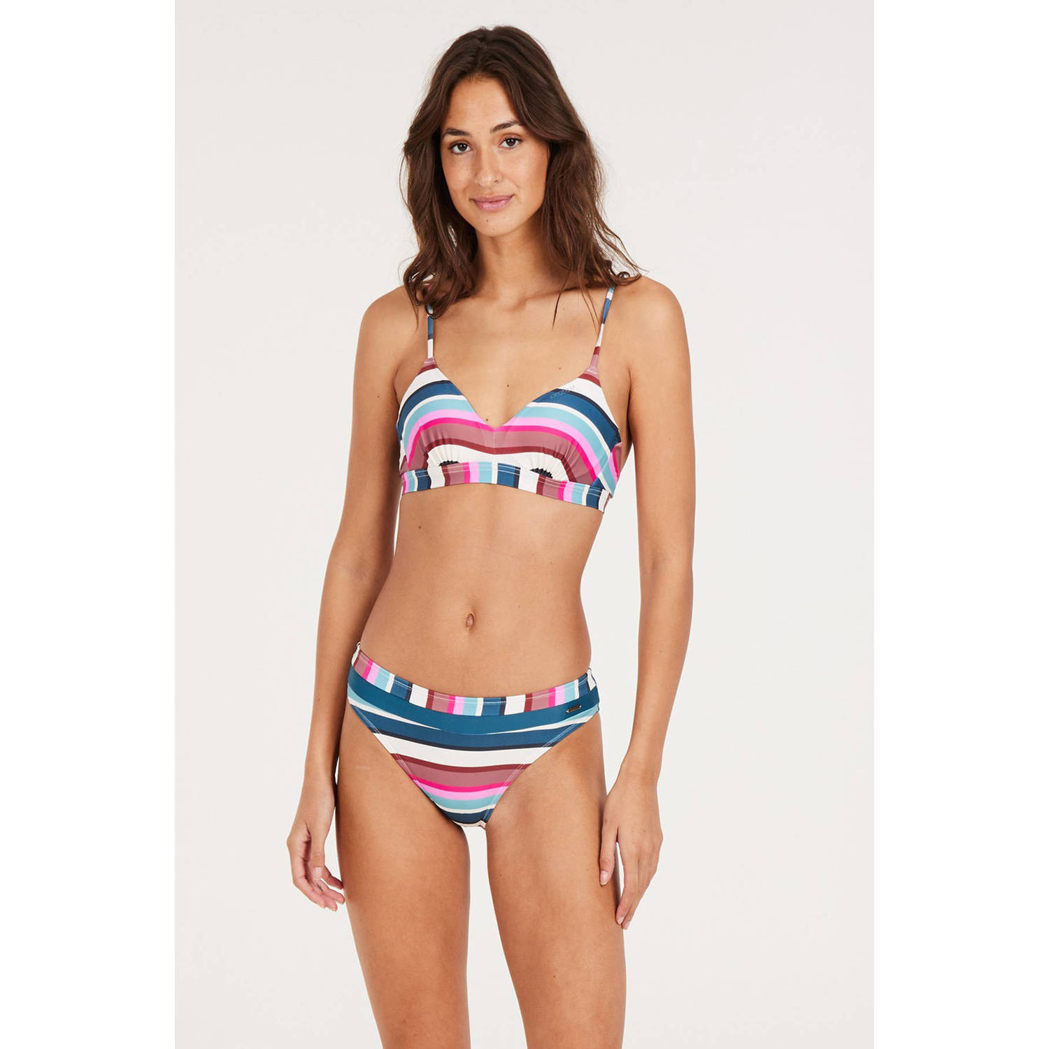 Protest bikinibroekje MIXURSI roze wit blauw