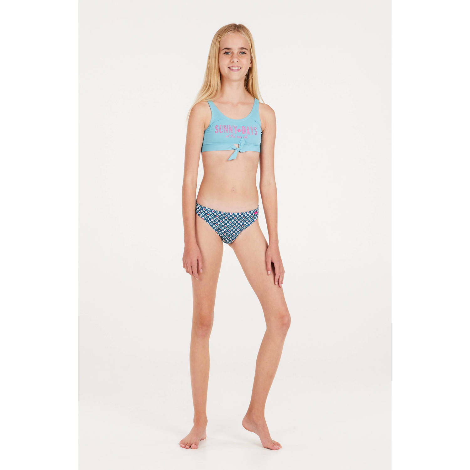 Protest crop bikini PRTNAOMO JR blauw