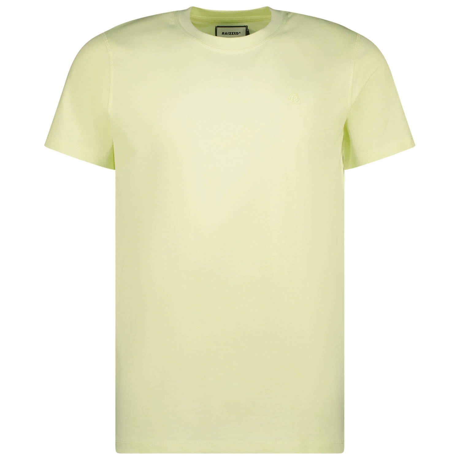 Raizzed T-shirt Hartwick met logo lime sand