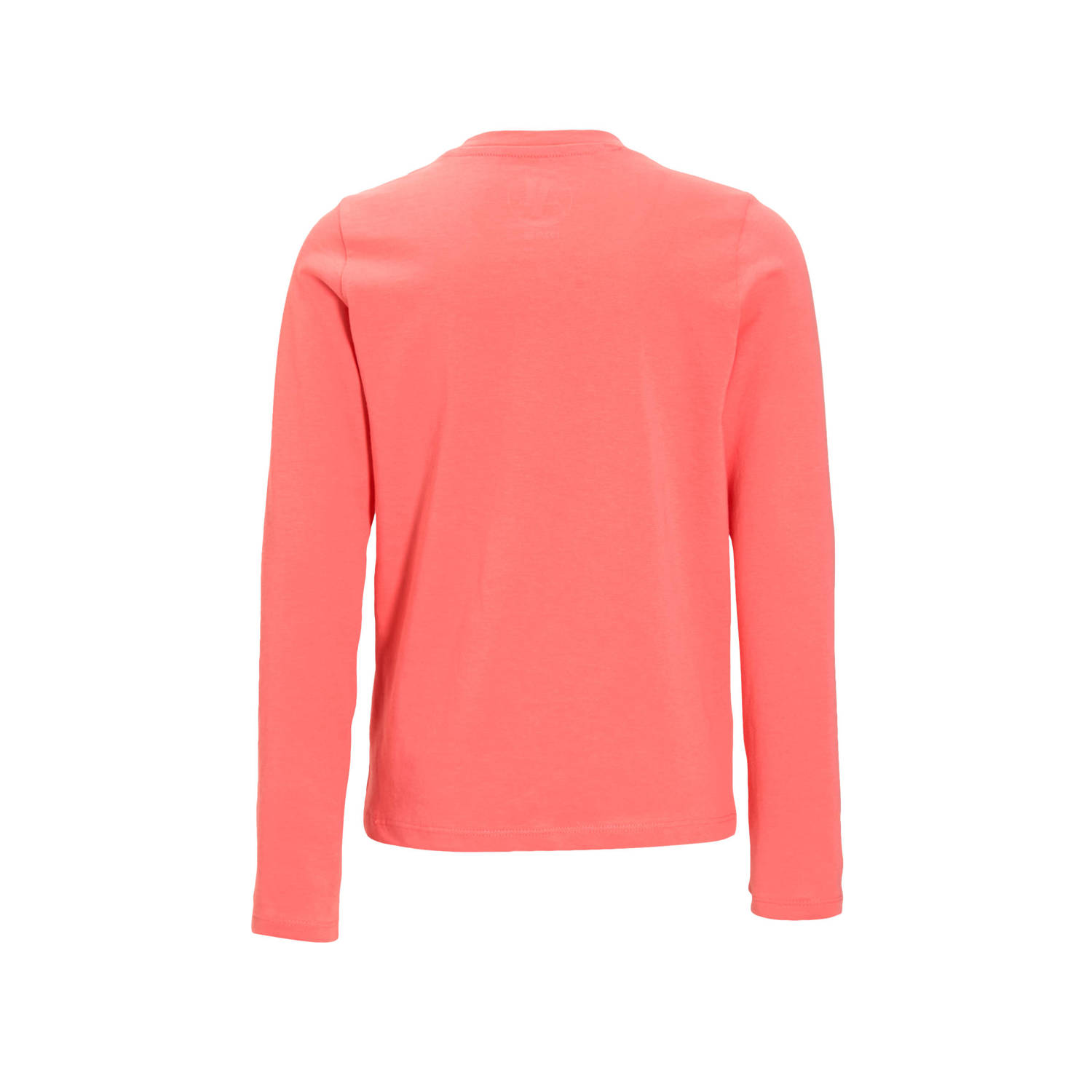 anytime longsleeve met printopdruk roze