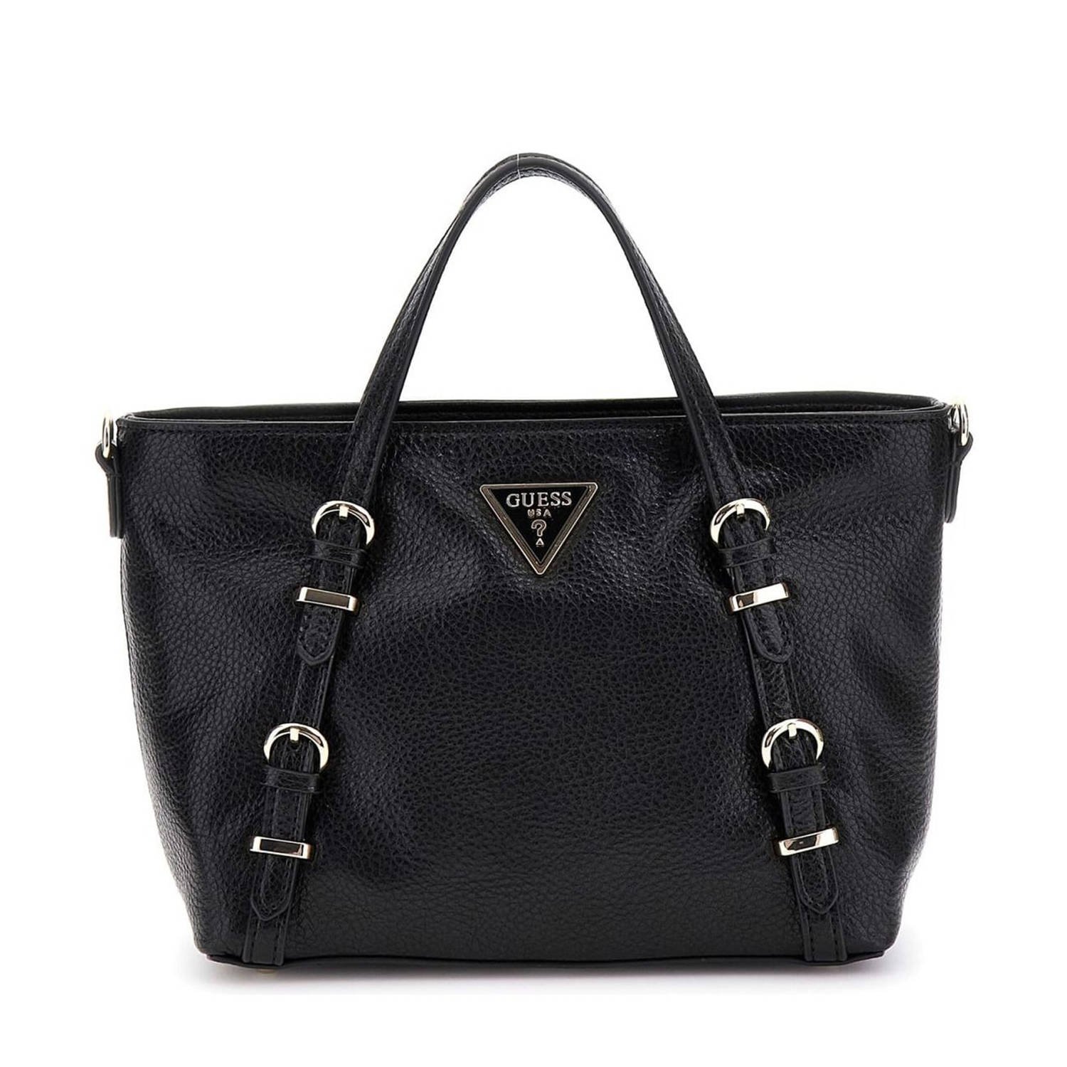 Guess Zwarte dameshandtas met verstelbare band Black Dames