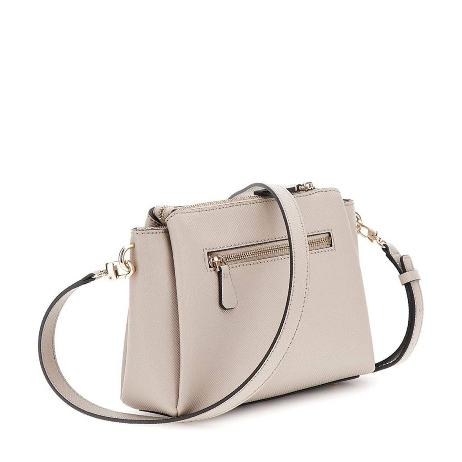 GUESS crossbody tas Noelle taupe