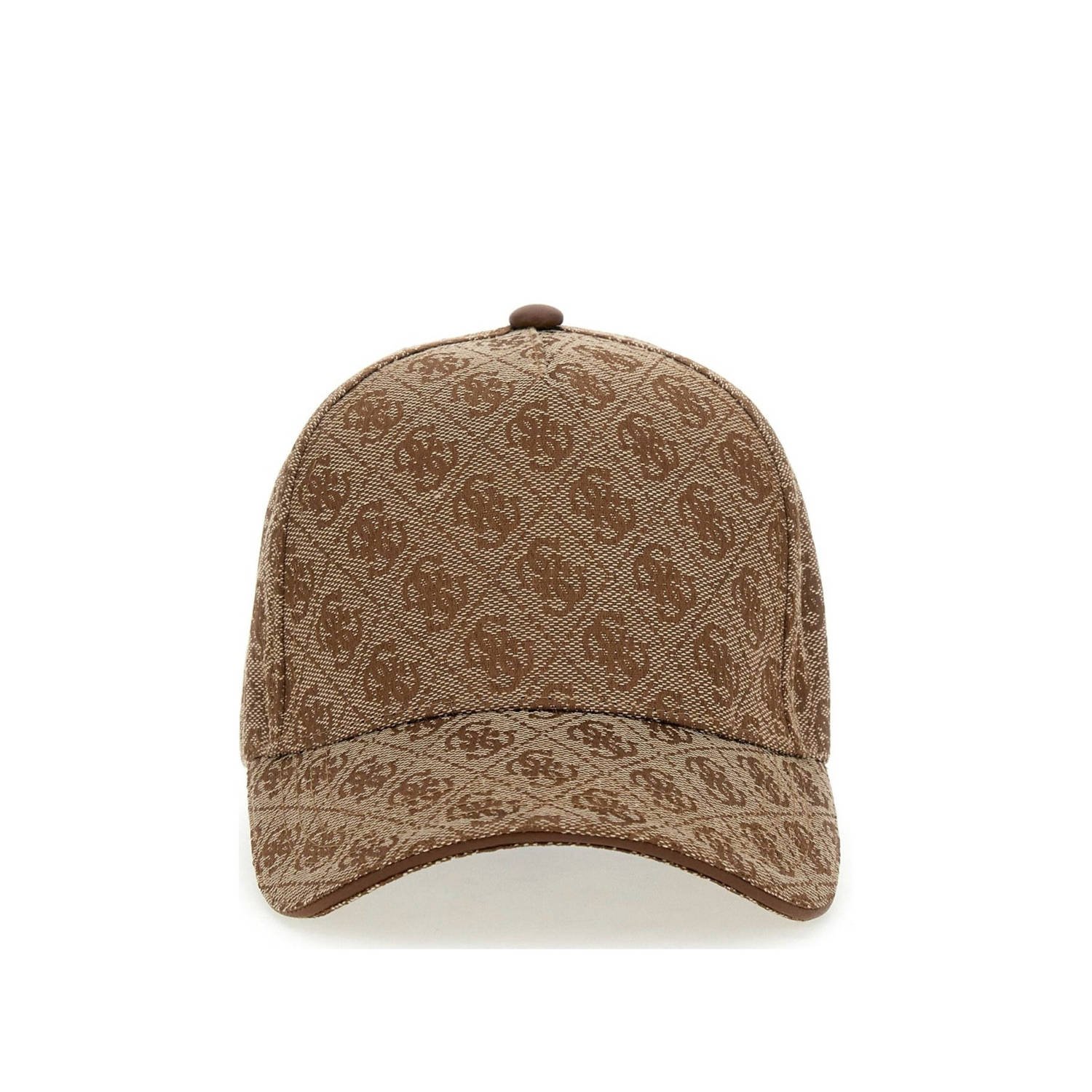 GUESS pet met logoprint bruin