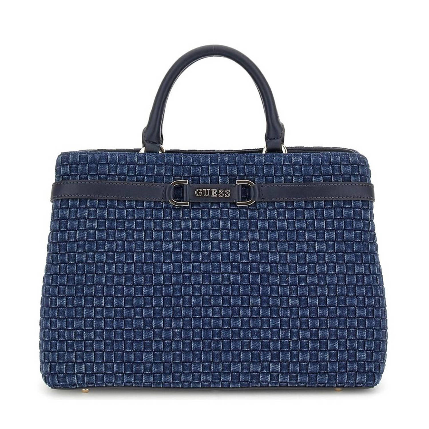 Guess Blauwe Vriendin Satchel Schoudertas Blue Dames