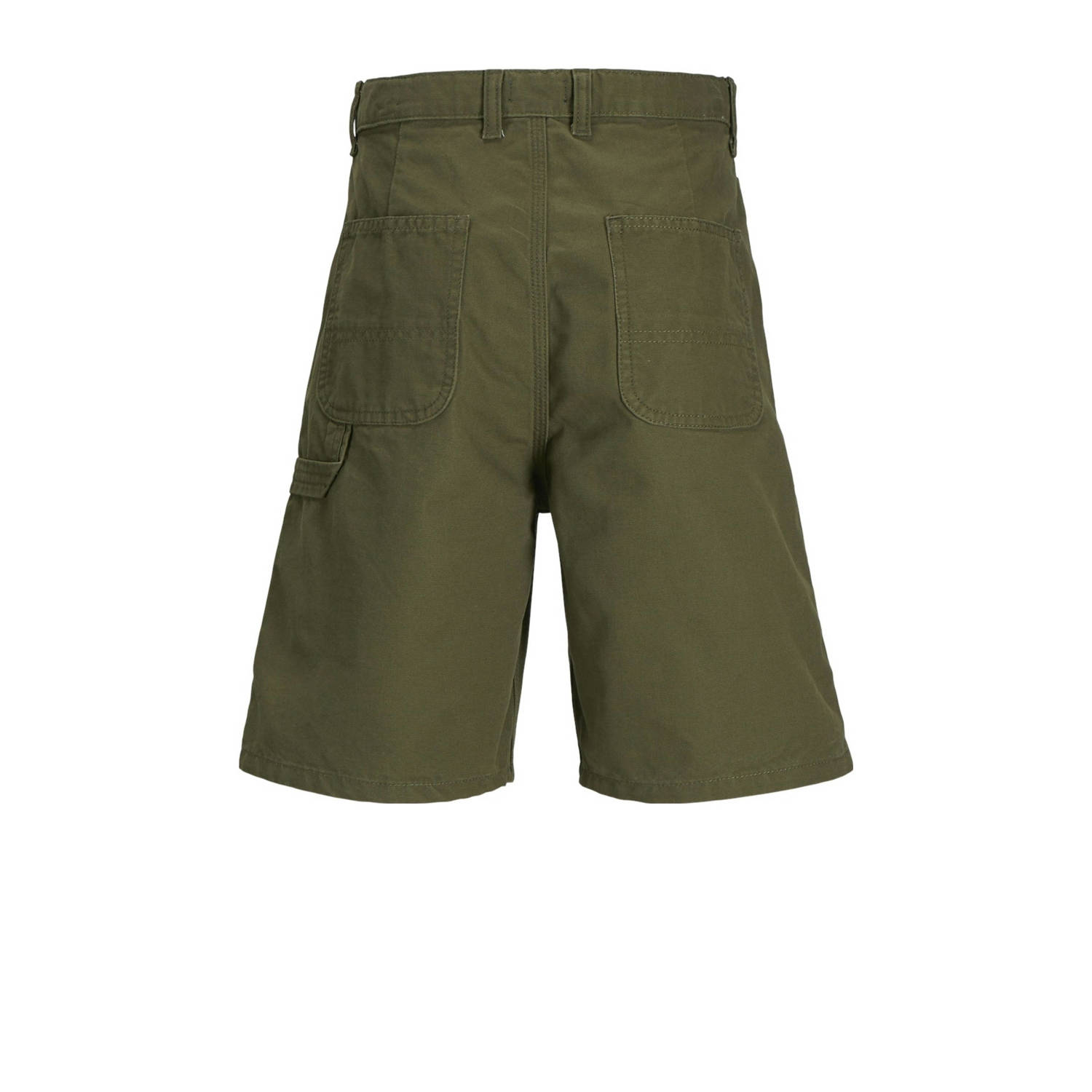 JACK & JONES JUNIOR bermuda JJSTYD BARKLEY CARPENTER olijfgroen