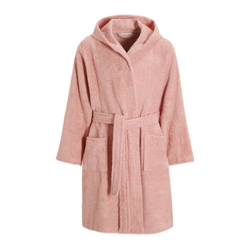 NOUS Kids kinder badstof badjas roze afbeelding