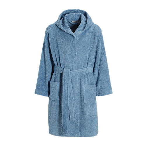 NOUS Kids kinder badstof badjas blauw afbeelding