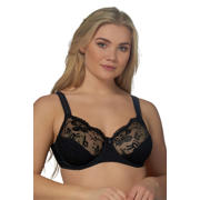 thumbnail: Elbrina niet-voorgevormde beugelbh Lace zwart