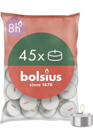 waxinelichtjes (8 branduren) (zak van 45)