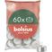 Bolsius waxinelichtjes (6 branduren) (zak van 60)