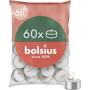 waxinelichtjes (6 branduren) (zak van 60)