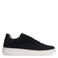 Manfield suède sneakers donkerblauw